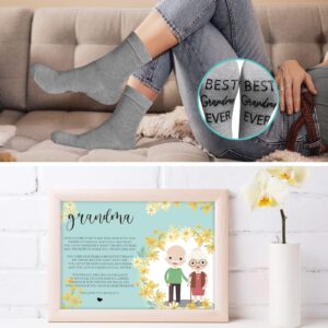 Grandma Birthday Gifts, Grandma Gift Ideas, Christmas Gifts for Grandma from Grandchildren/Granddaughter/Grandson, Great Grandma Grandmother Gifts, Best Grandma Gifts, New Grandma Gifts First Time