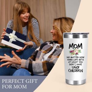 UNNESALT Mothers Day Gifts for Mom from Daughter, Son, Kids - Mothers Day Gifts for Mom, Grandma, Wife - Birthday Gifts for Mom, Mother, Wife, Bonus Mom, Mother In Law, New Mama - 20 Oz Tumbler