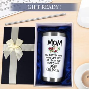 UNNESALT Mothers Day Gifts for Mom from Daughter, Son, Kids - Mothers Day Gifts for Mom, Grandma, Wife - Birthday Gifts for Mom, Mother, Wife, Bonus Mom, Mother In Law, New Mama - 20 Oz Tumbler