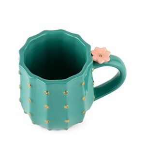 Pinky Up Cactus Mug, Tea Cup, Cactus coffee cup, Ceramic Mug, Coffee & Tea Accessories, Cute Succulent Mugs, 10oz, set of 1