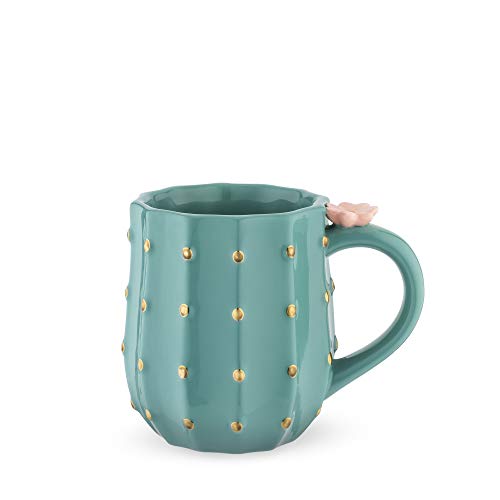 Pinky Up Cactus Mug, Tea Cup, Cactus coffee cup, Ceramic Mug, Coffee & Tea Accessories, Cute Succulent Mugs, 10oz, set of 1