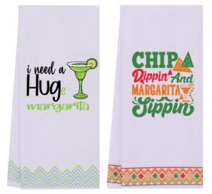 lxomill margarita funny kitchen towels, margarita taco lovers gifts, i need a huge margarita, cute hostess, house warming gift