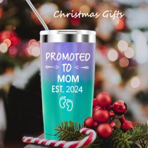 JERIO New Mom Gifts 2023,Mothers Day Gifts for Mom, Gifts for First Time Moms to Be Gifts, New Mother Gifts Ideas,Pregnancy Gifts for New Mom 20oz Stainless Steel Cup