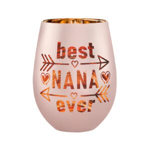 xilaxila nana gifts- best nana ever wine glass- mother's day gifts for grandma from grandkids