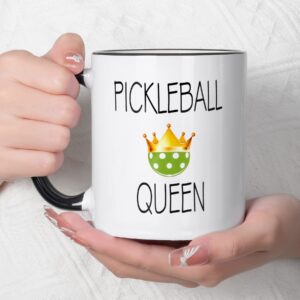 Mustry Pickleball Gifts for Women - Pickleball Queen Mug