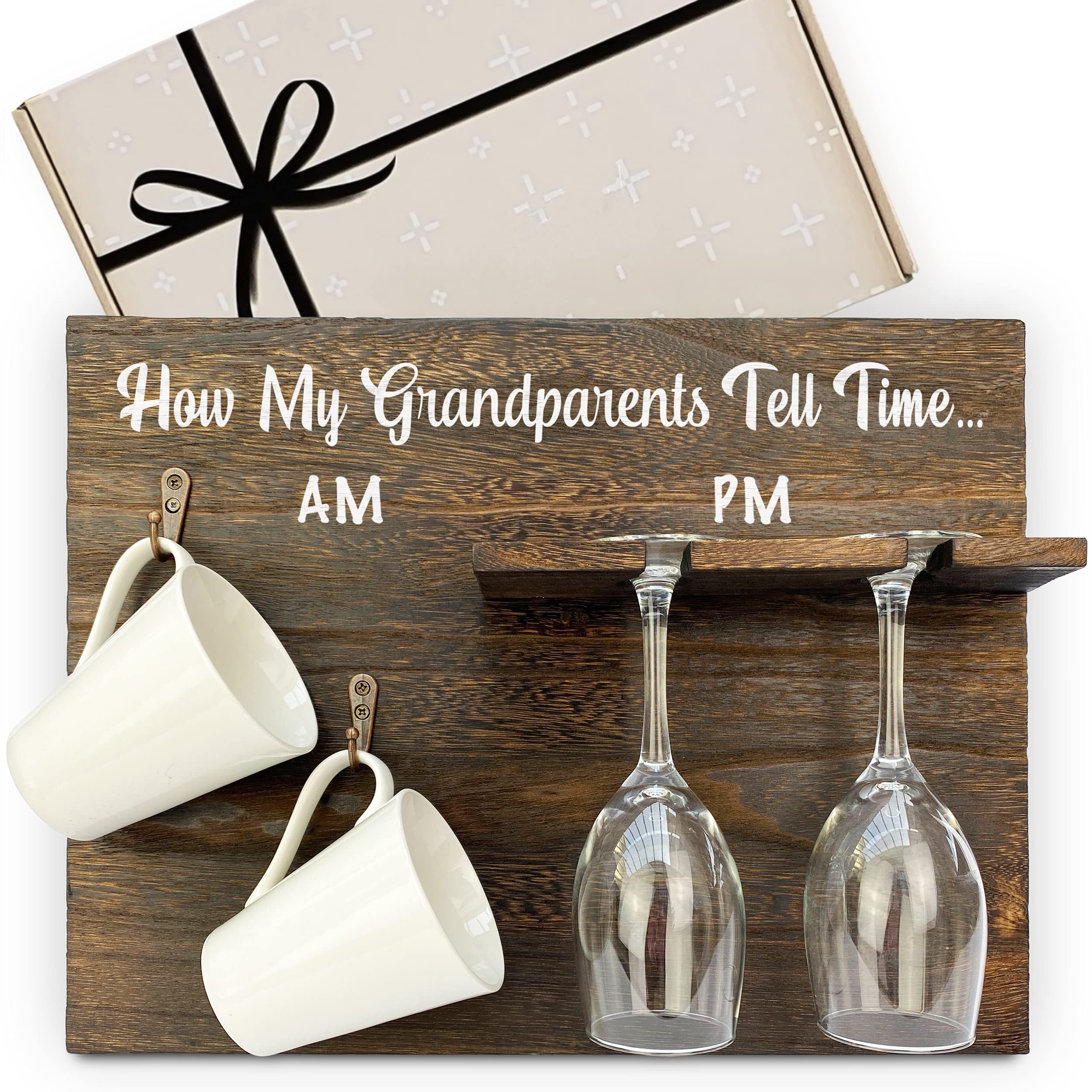 GIFTAGIRL Godmother Gifts for Mothers Day or Birthday - Sarcastic Yes, But Fun Godmother Gifts from Godchild are Perfect for Any Occasion, and Arrive Beautifully Gift Boxed. Mugs - Glasses Not Inc