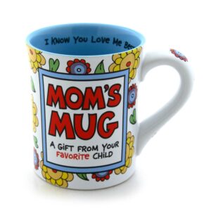 our name is mud “mom’s mug” stoneware mug, 16 oz.