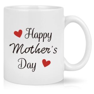 cabtnca happy mother's day mug, mothers day gifts for mom grandma, mom gifts from daughter son, mom gift, grandma mom mug, bonus mom mother in law new mom aunt sis mothers day gifts, 11oz