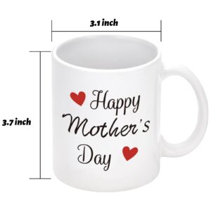 Cabtnca Happy Mother's Day Mug, Mothers Day Gifts for Mom Grandma, Mom Gifts from Daughter Son, Mom Gift, Grandma Mom Mug, Bonus Mom Mother in Law New Mom Aunt Sis Mothers Day Gifts, 11Oz