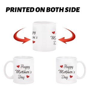 Cabtnca Happy Mother's Day Mug, Mothers Day Gifts for Mom Grandma, Mom Gifts from Daughter Son, Mom Gift, Grandma Mom Mug, Bonus Mom Mother in Law New Mom Aunt Sis Mothers Day Gifts, 11Oz