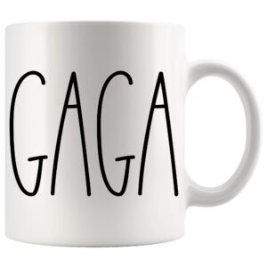 gaga mug, gaga mug gifts for christmas coffee mug, birthday gift, mother's day/father's day, family coffee mug for birthday present for the best gaga ever coffee cup 11oz