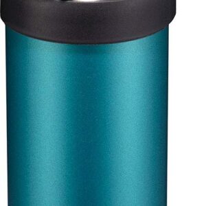 Zojirushi SM-QHE60GK, Flip-and-Go Stainless Mug, 20-Ounce, Teal