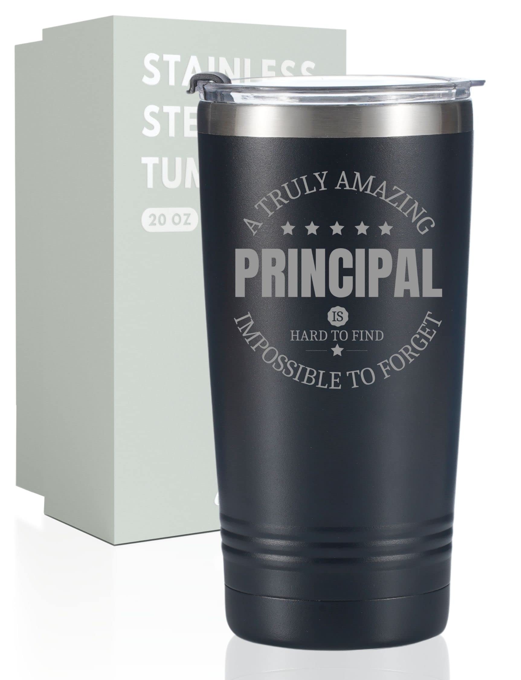 Onebttl Principal Gifts Travel Coffee Mug for Men Women, 20oz Insulated Stainless Steel Tumbler, Best gift for Principal Day, Teacher Appreciation Day, Christmas, Birthday, Retirement - Forget