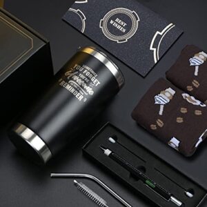 Birthday Gifts for Men, Valentines Day Gifts for Him Husband Boyfriend, Unique Gifts for Dad Gift Box Mens Gift Ideas for Anniversary Fathers Day Presents for Men Tumbler Multitool Gift Set