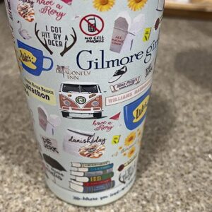 Gilmore Girls Stainless Steel Vacuum Insulated Tumbler 20oz With Lid Sporty Travel Coffee Tumbler, Sporty Travel Beverage Drinkware