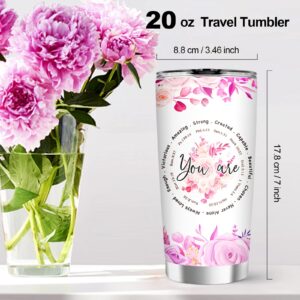 WNNNS Gifts for Mom - Stainless Steel Tumbler 20oz Gift For Women - Birthday Mother's Day Gifts for Women Mom Wife Grandma Nana & Mothers Day Gifts From Daughter Son - Christmas Gifts For Mom From Kid