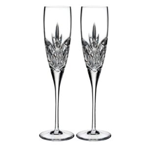 waterford crystal love forever flute pair