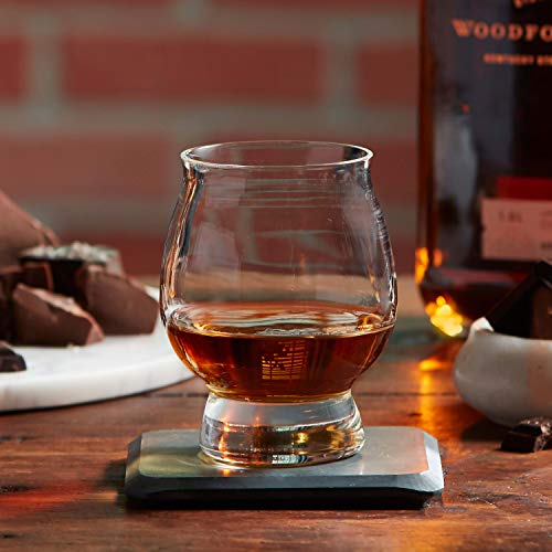 Libbey Signature Kentucky Bourbon Trail Whiskey Glass, Lead Free Bourbon Glasses Set of 4, Dishwasher Safe, Restaurant Quality Bourbon Tasting Glasses