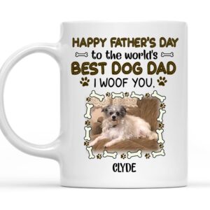 Personalized Happy Mother's Day Gifts For Dog Mom Dog Lover Mug Dog Dad Mug Father's Day Gifts From Dog Gifts Idea For Mom Dad Mother's Day Father's Day Gifts (Multi 4)