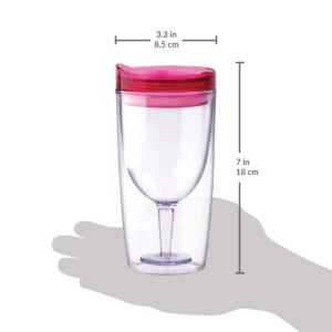 Cupture Wine tumblers Glasses, 8 Count (Pack of 1)