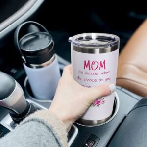 Gifts for Mom From Daughter Son, "Mom No Matter What/Ugly Children" 20 Oz Mom Tumbler, Mom Gifts, Mothers Day Gifts for Mom - Birthday Gifts for Mom, Unique Christmas Gifts for Mom