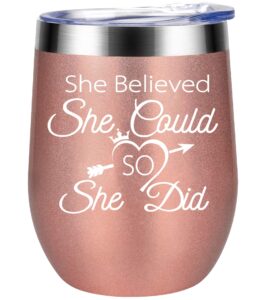 she believed she could so she did mug - congratulations gifts for friends - graduation gifts for her - spiritual inspiritional gifts for women - birthday gifts for best friend - gifts for women