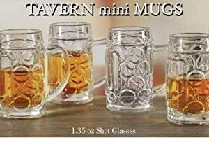 Circleware Mini Tavern Mug Shots 6 Count (Pack of 1)