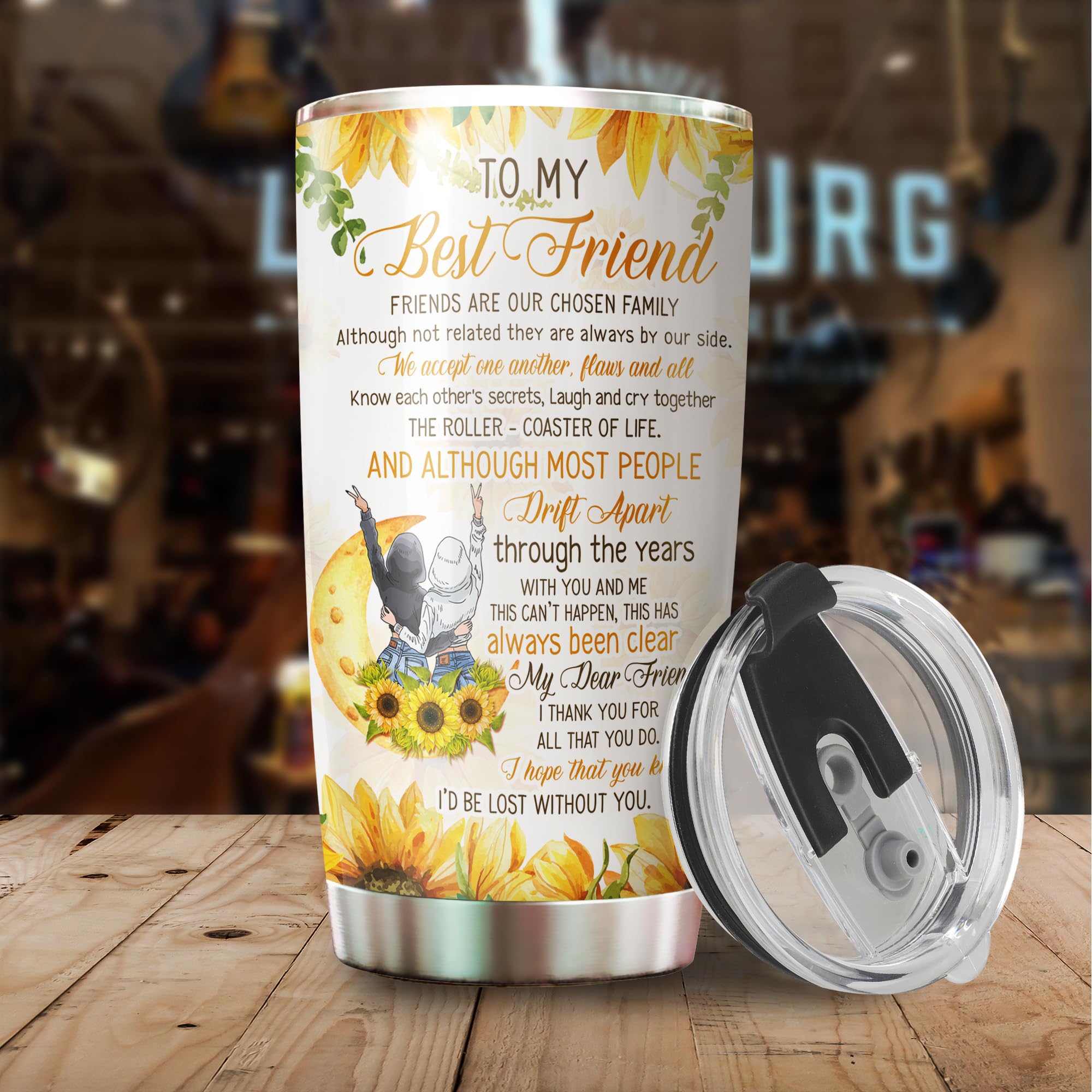 Gifts for Best Friend Woman - Best Friend Tumbler - Best Friend Cup - Bestie Mug - Gifts for Bestie Women - Gifts for Women Friends