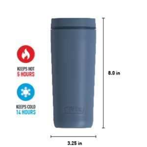 THERMOS ALTA SERIES Stainless Steel Tumbler 18 Ounce, Slate