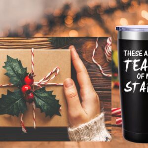 These Are The Tears of my Staff Travel Mug Tumbler.Funny Boss Day,Office Gifts.Moving Appreciation Retirement Birthday Christmas Gifts For Men Women Boss Boss Lady From Employees(20oz Black)