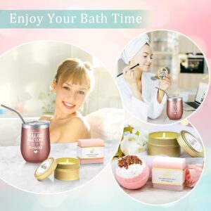 Birthday Gifts for Women Happy Birthday Bath Set Unique Gifts Basket for Women Relaxing Spa Gift for Best Friends Female Sister Mom Wife Her Girlfriend Coworker Bestie Daughter Bff