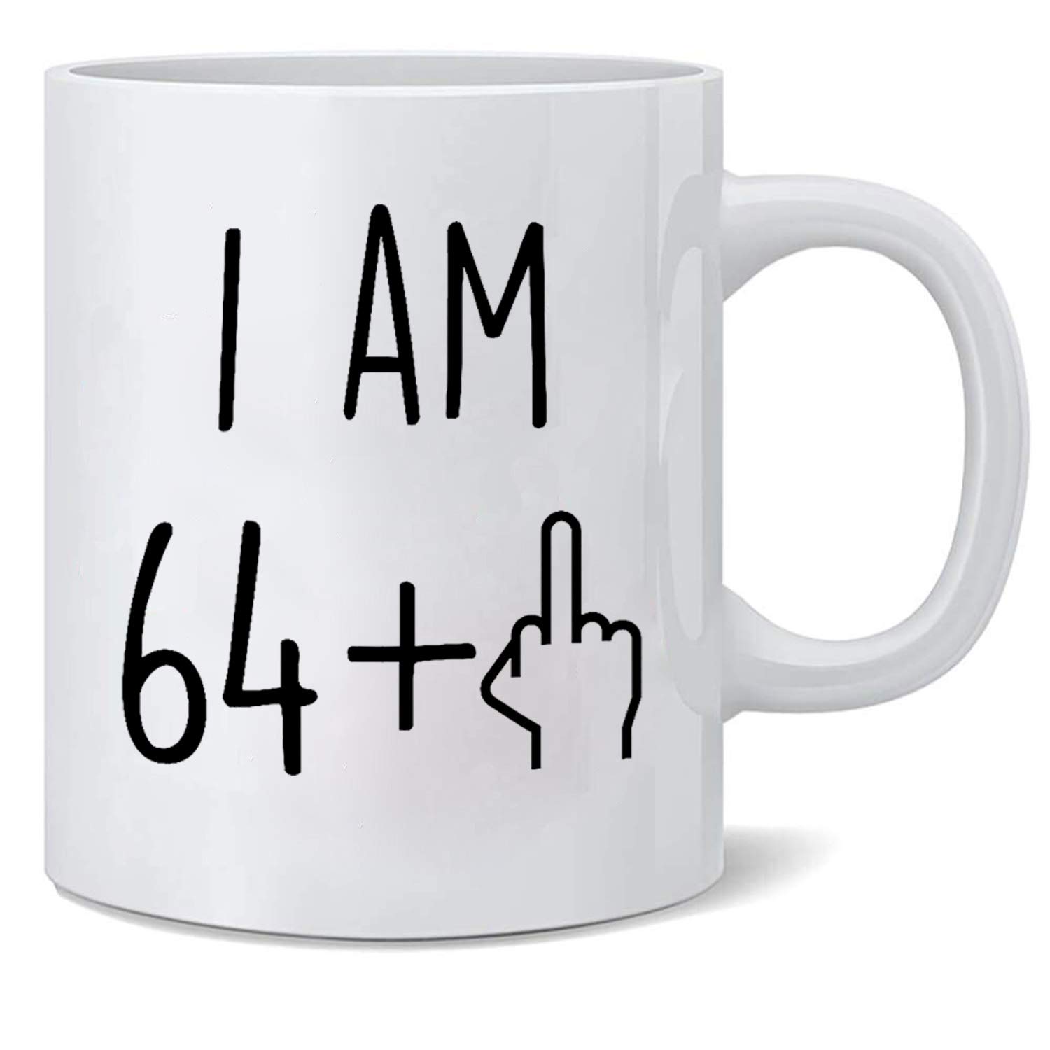 Kwieema Funny 1958 65th Birthday mug for Women and Men Ceramic Coffee Mugs Anniversary for Him, Her, Husband or Wife - Sixty-Five Years Old Gag Party Cup Idea Adult Mugs for Mom, Dad