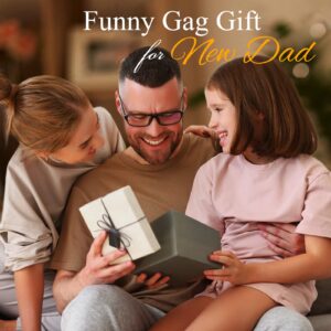 Gifts for Dad Men Valentines Day, Daddy's Sippy Cup Whiskey Glass, Funny Birthday Gag Dad Husband Gifts Ideas from Daughter Son Kids, Stocking Stuffers, Bourbon Scotch Gifts for Expecting Father