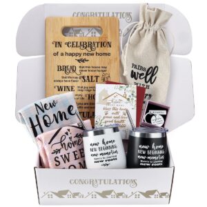 my-alvvays housewarming gifts for new home house warming gift set basket for first/new home owner, couple, wedding gift for newlywed couple, new home gift for home