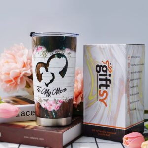 Gifts For Mom From Daughter, Mothers Day Gifts - To My Mom, Mom Gifts From Daughters - Mom Birthday Gifts, Mothers day gifts from daughter, Bonus Mom, best mom ever gifts - 20oz Tumbler