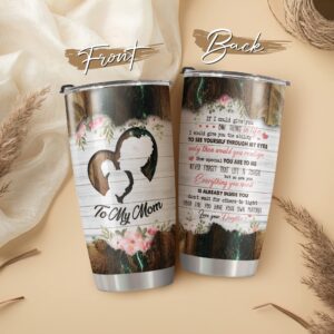 Gifts For Mom From Daughter, Mothers Day Gifts - To My Mom, Mom Gifts From Daughters - Mom Birthday Gifts, Mothers day gifts from daughter, Bonus Mom, best mom ever gifts - 20oz Tumbler