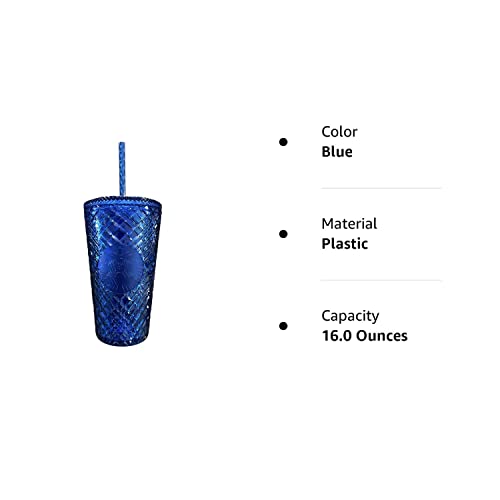 NEW Starbucks Holiday 2022 Limited Azure Blue Tumbler Grande 16 oz (NEW 2022)