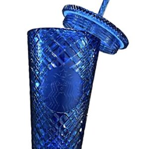 NEW Starbucks Holiday 2022 Limited Azure Blue Tumbler Grande 16 oz (NEW 2022)