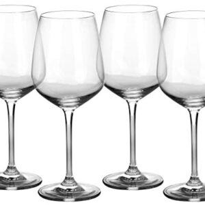 Amlong Crystal All-Purpose Wine Glasses, 17oz, Set of 4