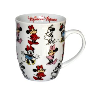 Disney Minnie Mouse Through The Years 16oz Porcelain Mug