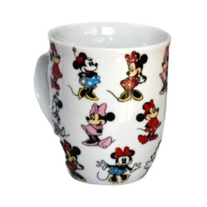 Disney Minnie Mouse Through The Years 16oz Porcelain Mug