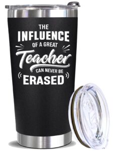 wecacyd teacher appreciation gifts - teacher christmas gifts, teacher birthday gifts - cute idea for birthday, appreciation week, christmas, valentines day - 20oz teacher cup tumbler