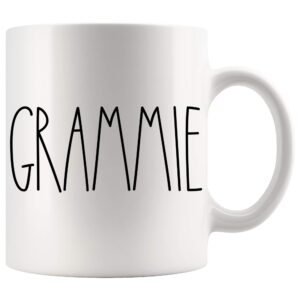grammie mug, grammie mug gifts for christmas coffee cup, birthday gift, mother's day/father's day, family coffee mug for birthday present for the best grammie ever coffee cup 11oz