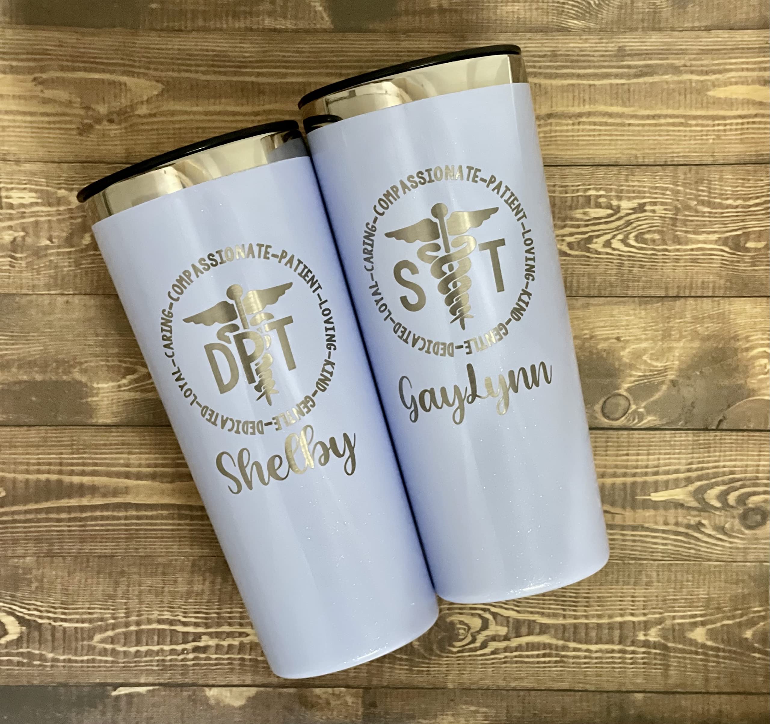 Personalized Occupational Therapist Gift-Physical Therapist Tumbler-Physical Therapy Gift-Physical Therapist Assistant-DPT Tumbler-PT Black