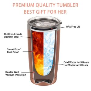 Best Mom Tumbler Best Mom Ever Tumbler with Straw and Lid Best Mom Ever Travel Tumble Birthday Mothers Day Gifts for Mom from Daughter Son Mom Travel Tumbler with 2 Lids and Straws, 20OZ Rose Gold