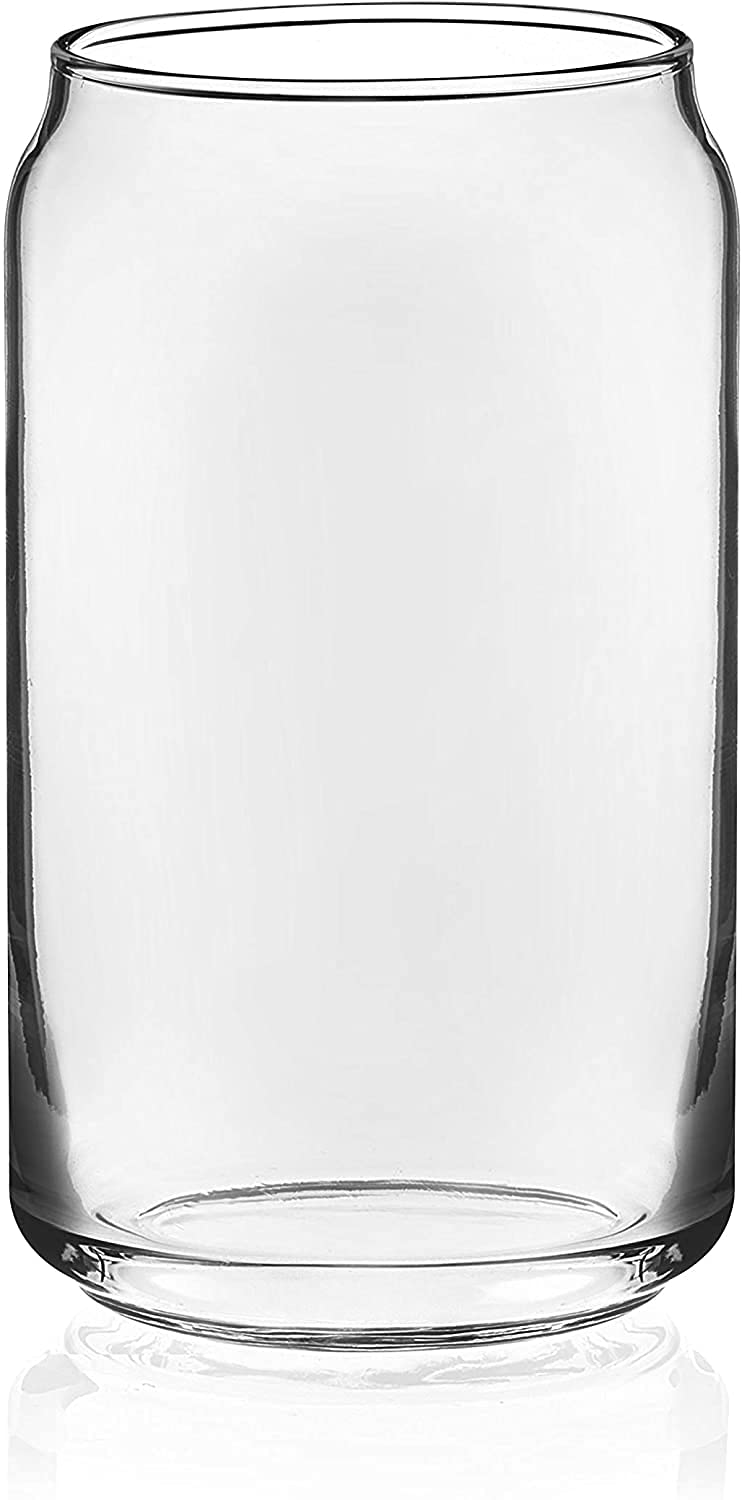 Libbey Can Shaped Beer Glass - 16 oz