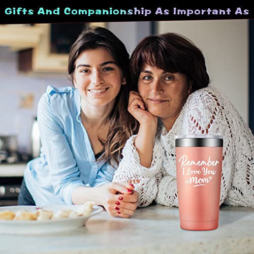 BIRGILT Mom Gifts from Daughter, Son, Kids - Remember I Love You Mom - Christmas Gifts for Mom - Mothers Day Gift for Mom - Tumbler Cup