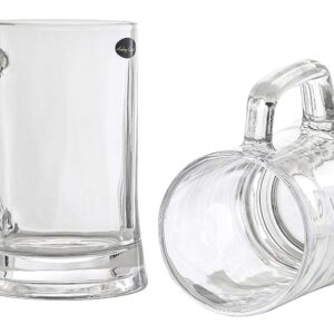 Amlong Crystal Lead-Free Beer Mug - 16 oz, Set of 2