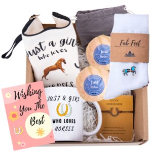 becta design horse lovers gift set - with 5 hand selected horse gifts for horse lovers in a beautifully prepared box - the perfect horse gifts for girls, perfect for christmas and brithdays