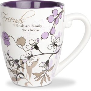 Pavilion Gift Company Friends Ceramic Mug, 20-Ounce, Mark My Words, Multicolor, 1 Count (Pack of 1)